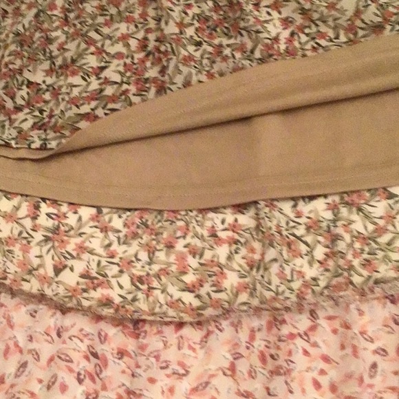 BOHO STYLE LAYERED COLORS MIDI DRESS 1 left - Picture 12 of 13